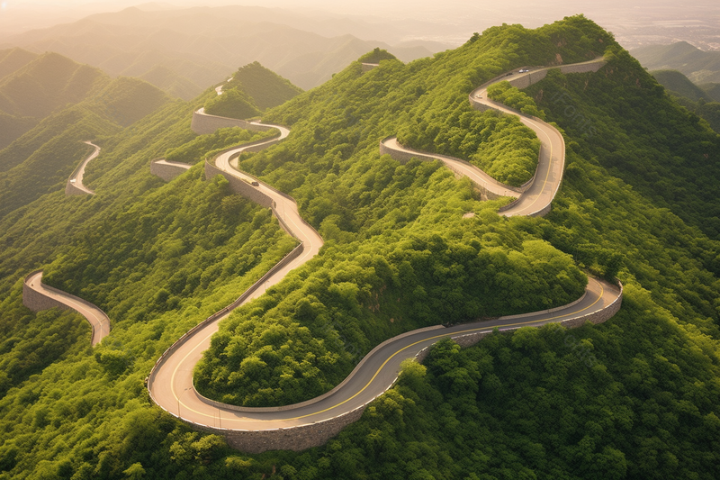 骊山国家公园盘山公路网红路摄影图,高清,摄影图,摄影图片,图片大全,摄影图免费下载